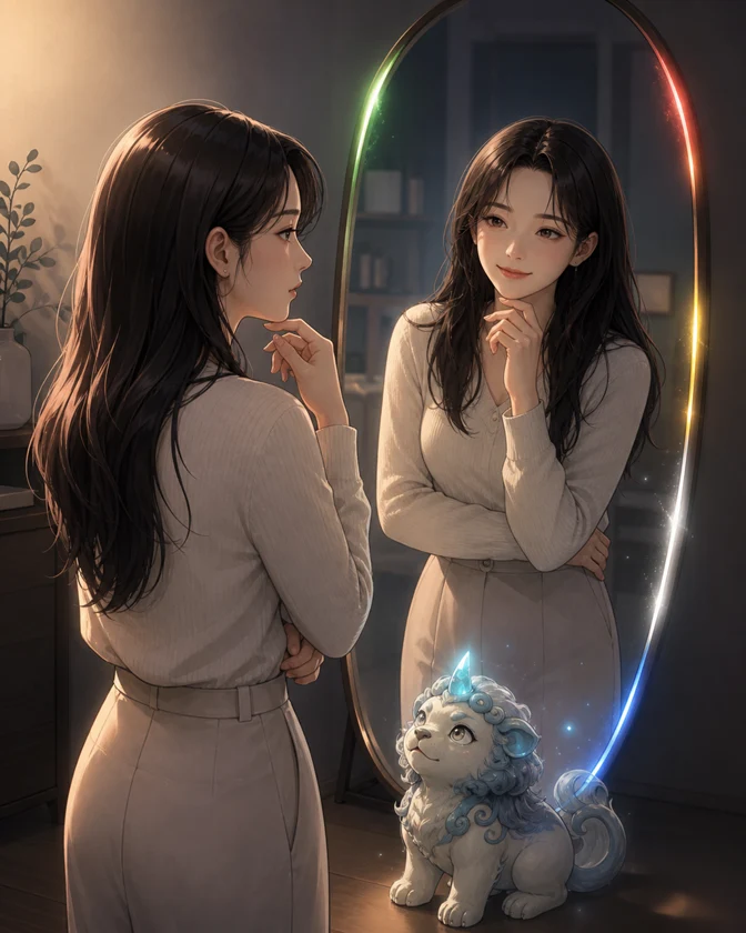 내 성격 사주 일러스트
